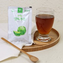 (남도미향)복길농원무안 양배추즙 100ml x 100포 (벌크포장) (Namdomeohyang) Bulgil农园无安 包菜汁 100ml x 100包 (批量包装)