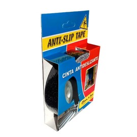 notlok Safety Work - Non-Slip Tape [5 m x 2.5 cm ] Black | Grip Tape for Indoor and Outdoor Use | Grip Tape, Non-Slip Strips, Stair Steps, Non-Slip Strips