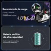Linterna frontal de 2 piezas, linterna frontal LED de detección