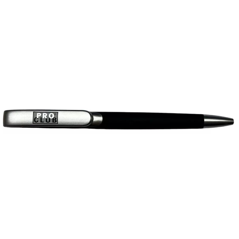 Pro club soft touch roller ball pen black