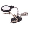 Amtech S2885 Helping hand magnifier set and soldering stand with