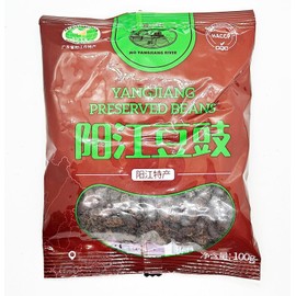 Yang Jiang Salted Black Beans Preserved Black Beans 1 pack 100g