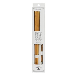 Ishida Barrier Birch Chopsticks & Chopsticks Rest Set, Natural Wood Chopsticks, Made in Japan