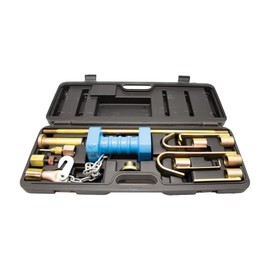 LAUCO Heavy Duty Slide Hammer Dent Puller Set, Auto Body Slide Hammer Metal Dent Removal Kit, 14pc Car Dent Remover Tools for Cars, Trucks & More