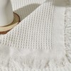 Tablecloth, Natural Texture, White, Brown, Stylish, Solid, 51.2 x 70.1
