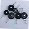 SUPVOX 4pcs Physics Experiment Pulley Mechanics Teaching Tool for Hands