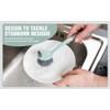 Topest Dish Brush with Non-Slip Comfortable Handle | Dish Scrubbing