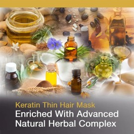 Mascarilla Reparadora Keratina Vitaminas Y Aceite De Ricino