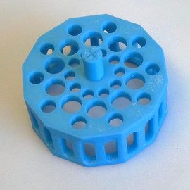 Microcentrifuge Tube Floating Rack, Lab Waterbath Floats, for 0.2 ml to 1.5 ml Micro Centrifuge Tubes (Dia 80 mm, 30 Holes)