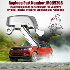 DJF LR099206 Car Gear Shift Lever Button Cover Lid for Land Rover Range Rover Sport 14-19