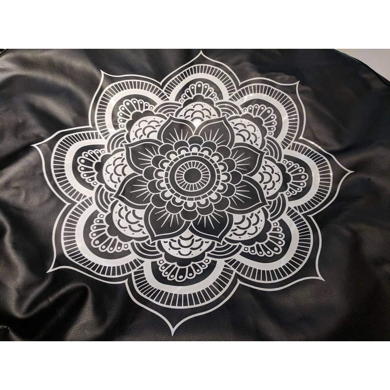 BCP Black Color PU Leather Spare Tire Cover (Fit 31-33