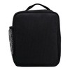 DAWAN freezable Insulated lunch bag,Built in detachable ice pack, Black,