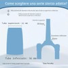 DREAMDASH Serie Sterzo 1-1/8" 1-1/2", ZS44/28.6 ZS56/30 o 39.8, Cuscinetti