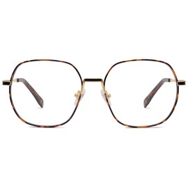 SOJOS Blue Light Filter Glasses Women's Metal Computer Glasses SJ5122, c5 tortoiseshell frame/anti blue light lens