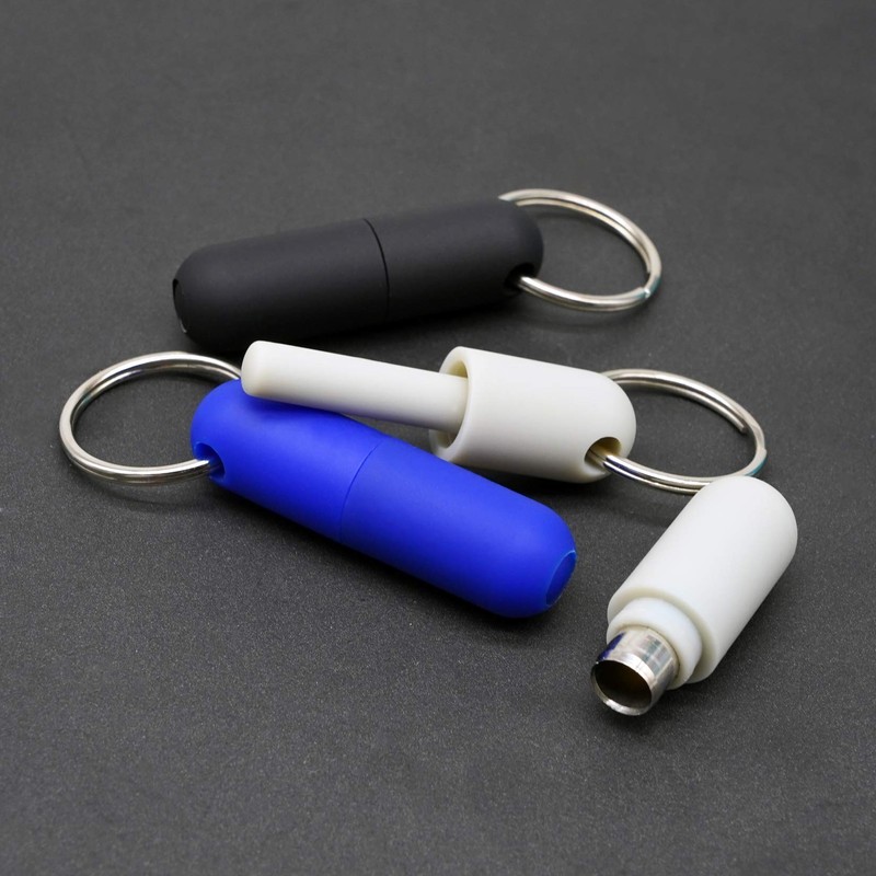 OYHBO Cigar Punch Bullet Style Cut Keychain Punch with 8