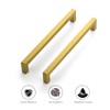 Ravinte 12 Pack 8 Inch Square Cabinet Handles Pulls -