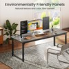 Huuger 63 Inch Desk with Power Outlets & USB-C, Deeper