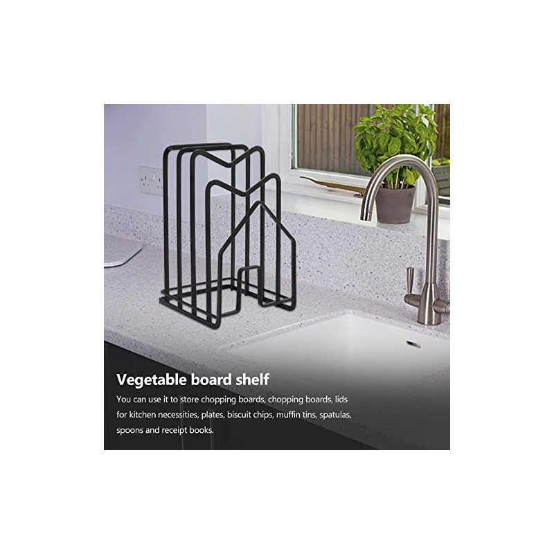 Cutting Board Rack Cutting Board Organiser Stand Holder Kitchen Work