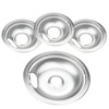 Drip Pan Electric Stove Burner Covers for Whirlpool W10278125 W10196405