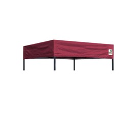 Eurmax USA 5x5 Flat Replacement Canopy Top (Burgundy)