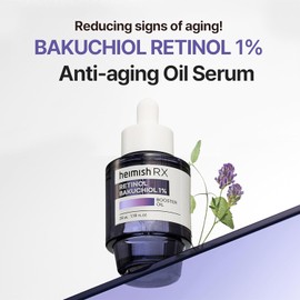 Heimish RX Retinol Bakuchiol Booster Oil Aceite Facial Potenciador, Retinol y Bakuchiol, Anti Edad