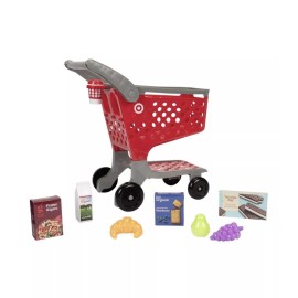 Target Toy Shopping Mini Cart 12 Pieces Kids Groceries Fruit BRAND NEW IN HAND