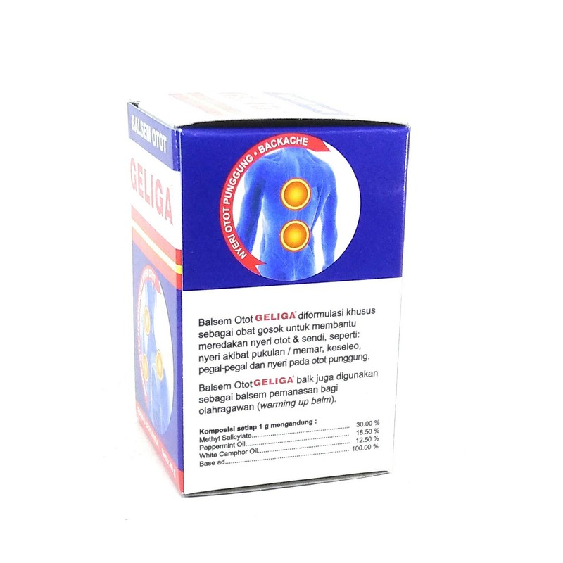 Cap Lang Geliga Muscular Balm, 40 Gram (Pack of 3)