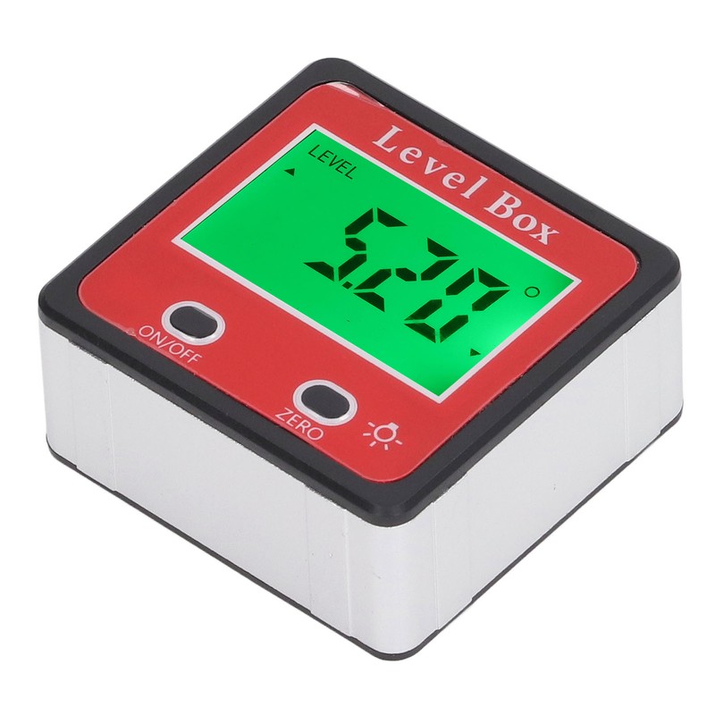 Digital Level Box LCD Display Angle Finder High Accuracy Inclinometer