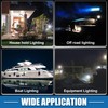 A ABSOPRO Car LED Daytime Running Light Bar 3.4Inch Bumper