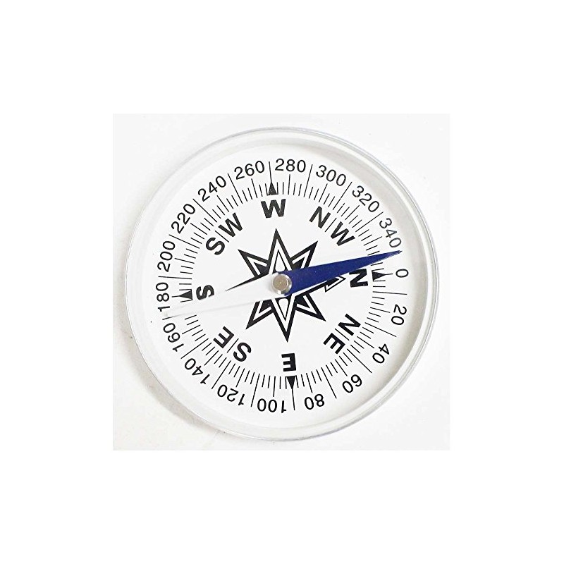 ADROIT 3 Inch Diameter Large Compass | Aluminum Casing |