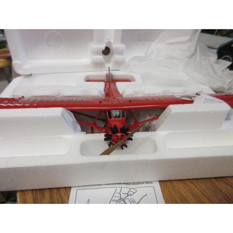 Ertl TEXACO AIRPLANE BANK 1929 CURTISS ROBIN AIRPLANE 6th in