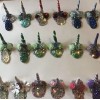 Handmade 20 Face Painting Unicorn Bling: Multi, Red, Blue, Pink