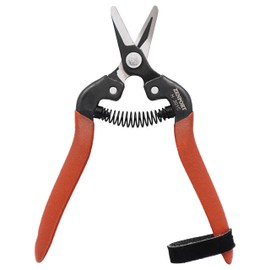 Zenport H301C Harvest Shear, Short Curved Carbon Steel Blade