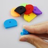 38 Piece Key Cap Label Set Colours Plastic Key Identification