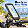 Waterproof Phone Mount for Motorcycle & Bike Navigation – 360°