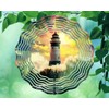 Liberty Flags & Gifts 8 Inch Lighthouse Ocean Waves Hanging