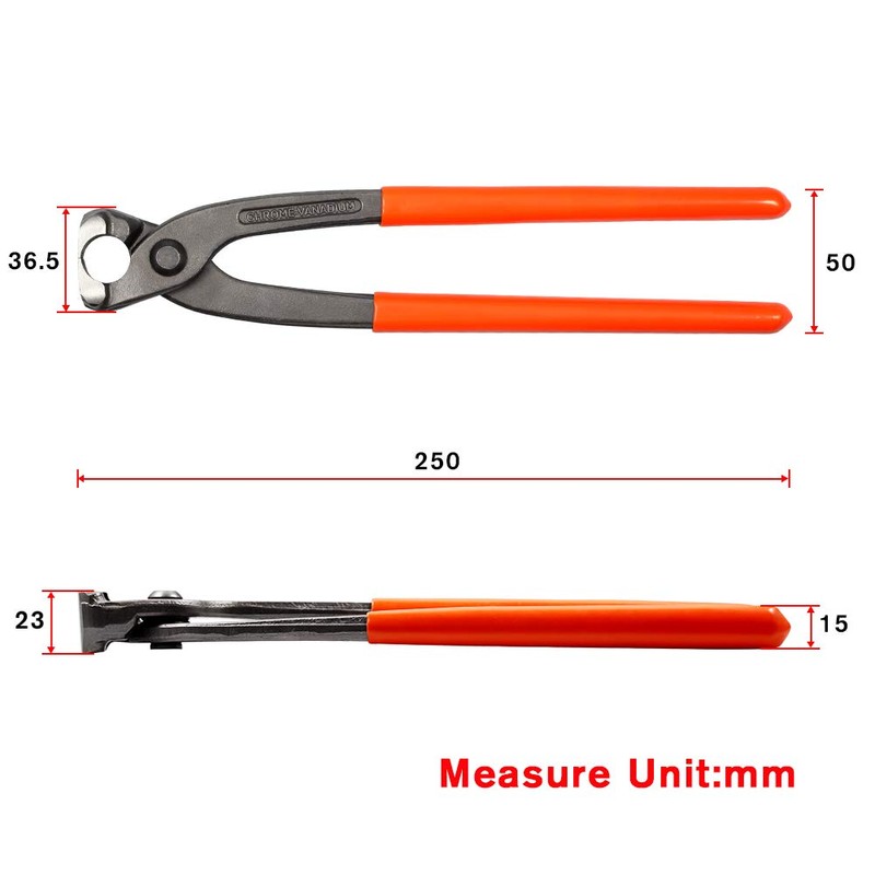 SPEEDWOX 10 Inches Ear Clamp Plier Standard Jaw Ear Clamp