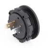 Wiredco 2X Round Red LED Voltmeter Voltage Display 12-24VDC Battery