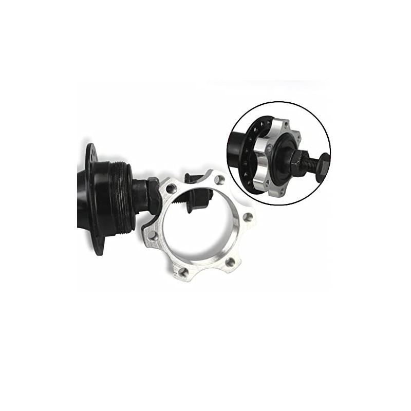 WIROJ 2 piezas de disco de aleación de aluminio para