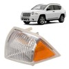 OUKENS Side Marker Light Housing Front ABS Turn Signal Indicator