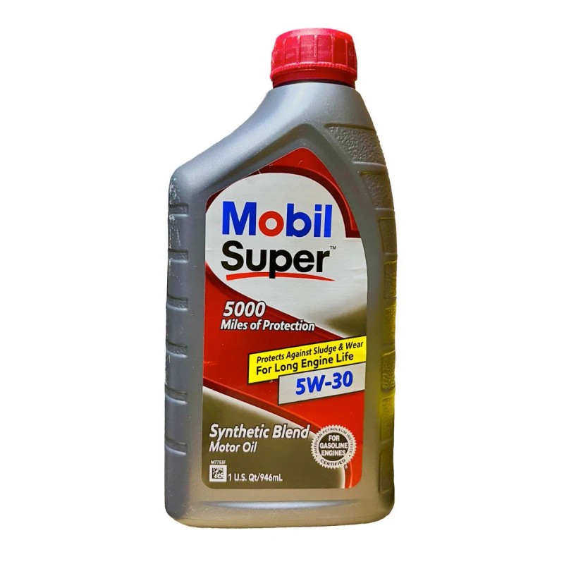 Aceite Sintetico Mobil Super 5w30 .946 Ml