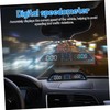 KONTONTY Digital Speedometer Display with Tracking Real Navigation Alarm Fatigue