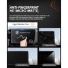 CDEFG Matte Anti Glare for 2022-2025 Lexus NX Screen Protector,