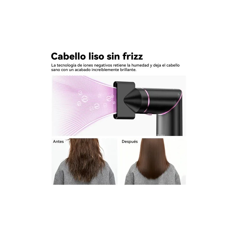Secador De Pelo Alta Velocidad Profesional 7 En 1 Secador
