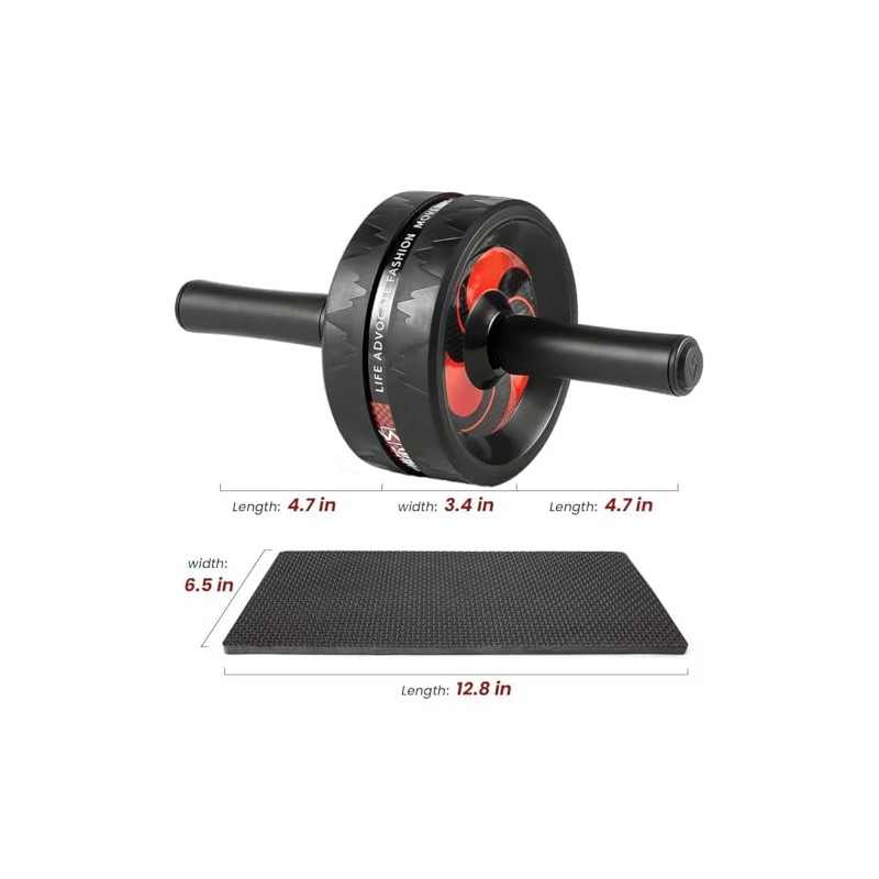 Rueda de rodillo abdominal,Ab Roller Wheel Exercise Equipment for Core