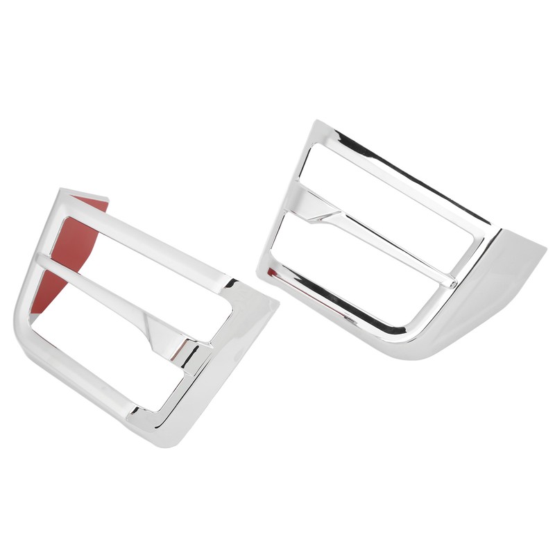 2Pcs Motorcycle Front Speaker Grille Accent Cover Trim Replacement for