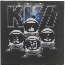 Men's KISS Astronauts Woven Patch, Multi-colored, One size