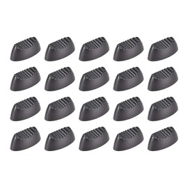 sourcing map 20 x Mixing Console Slider Knobs Replacement for Potentiometer Black 24 mm x 12 mm x 11 mm