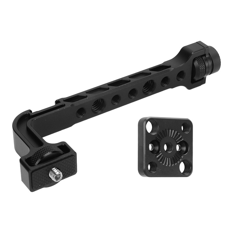 Monitor Mount Extenstion 360 Degree Rotation Cold Shoe Plate Extension