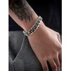 Supcare 14MM Chunky Link Bracelet, Men's Cuban Chain Chunky Heavy